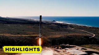 Watch a drone capture SpaceX Falcon 9s latest launch and landing [upl. by Mcgray502]