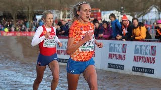 Senior Women’s Race at European XC Championships 2018 [upl. by Legnaleugim]