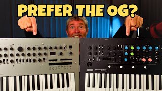 KORG MINILOGUE XD vs ORIGINAL  Which Synth Is Best [upl. by Byrle]