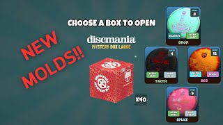 OPENING 40 DISCMANIA MYSTERY BOXES in Disc Golf Valley [upl. by Gerkman]