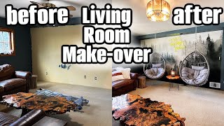 BEFORE amp AFTER LIVING ROOM MAKEOVER  STORYTIME [upl. by Petra]