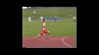 Kris Jones 110m Hurdles races as an U20 competing in Senior Competitions 20022003 WorldAthletics [upl. by Attenreb]