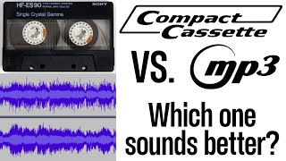 Cassette Tape vs MP3 Audio Comparison [upl. by Patrizio]