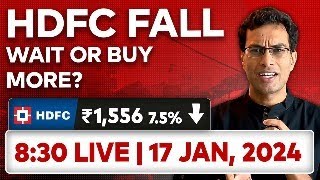 Markets to FALL further A discussion on todays stock market fall [upl. by Nauqyaj]