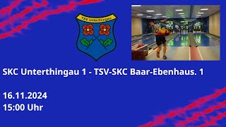 SKC Unterthingau 1  TSVSKC BaarEbenhaus 1 [upl. by Engdahl722]