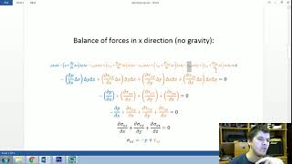 The stress tensor in Navier Stokes [upl. by Araiek]