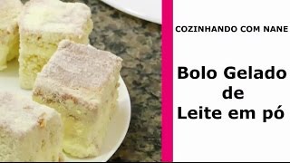 BOLO DE LEITE NINHO GELADO com CozinhandoComNane [upl. by Vivian]