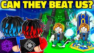 CRAZIEST FLEX BATTLES With NEW RAREST AURAS on Roblox Sols RNG [upl. by Swayne]