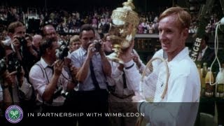 Laver v Roche 1968 Mens Final – Rolex Wimbledon Golden Moments [upl. by Eryn399]