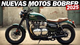 7 nuevas motocicletas bobber que no te puedes perder en 2025 [upl. by Asilak]