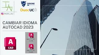 COMO CAMBIAR IDIOMA DE AUTOCAD 2023 [upl. by Shyamal]