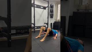 Banded Glute bridge [upl. by Assirram]