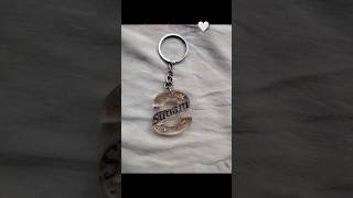 Letter keyring 😍❤️keychain resin gift lettering name [upl. by Gisser]