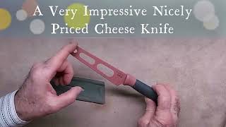 Berghoff LEO Non stick Stainless Steel Blade Cheese Knife Review A Very Impressive Nicely Priced Ch [upl. by Valry693]