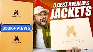 5 Best Overlays VarsityBomber Jackets for winter Men 🔥Jacket Haul Review 2024  ONE CHANCE [upl. by Nyvets]