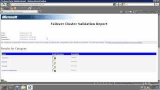 Part 4 Configure 2 node windows 2008 R2 failover cluster [upl. by Ainolopa]