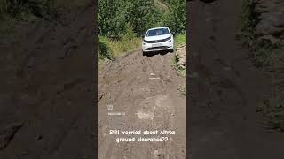 Altroz ground clearance test Part 1 [upl. by Swayne4]