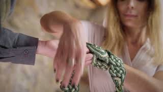 Ceotha Nine Knot  How to Tie  Decorative Centre Knot [upl. by Alexandros]