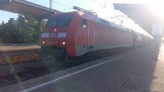 Güterzüge Durchfahren Bahnhof MagdeburgNeustadt 20092024 LIVE AUFNAHMEN LEIDER MIT GESPRÄCHE [upl. by Herrington]