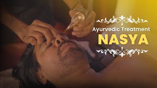 Ayurvedic Nasya Treatment How to Open Your Nasal Passages Naturally [upl. by Eannaj968]