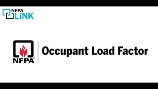 Use NFPA 101® in NFPA LiNK® to Determine the Appropriate Occupant Load Factor [upl. by Uball682]