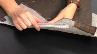 How to Pad Stitch or Feather Stitch a Suit Coat Lapel [upl. by Chang]