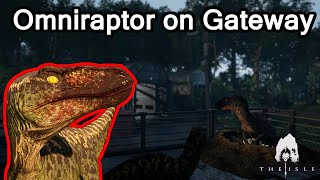 Surviving as Raptor on Gateway  The Isle [upl. by Airan539]