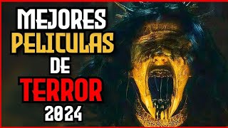 TOP 5 BRUTALES PELICULAS MAS ATERRADORAS DEL 2024 [upl. by Jaehne]