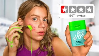 RATING POPULAR SKINCARE PRODUCTS shocking results [upl. by Nivrag]