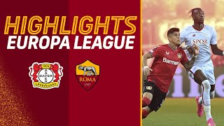 SIAMO IN FINALE DAJE ROMA  Bayer Leverkusen 00 Roma  Europa League Highlights 202223 [upl. by Raimes224]