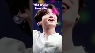 Who is Your favourite 💜 kainatviral btsvsongs bts btsv jungkook suga jimin jin love 💜💕💯 [upl. by Aniret]