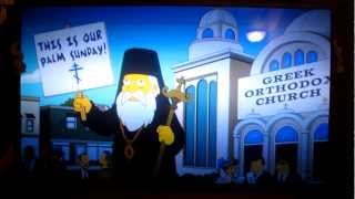 An Orthodox Priest on The Simpsons [upl. by Melisande]