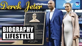 DEREK JETER Biography Lifestyle Income Career House Cars amp Worth  Rozina’s World [upl. by Oigolue635]