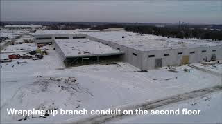 Waldinger New Building Drone  January [upl. by Kera]