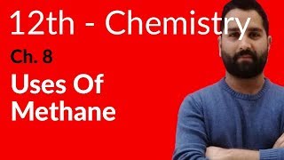 Fsc Chemistry book 2 Ch 8  Uses of Methane  12th Class Chemistry [upl. by Anilec]