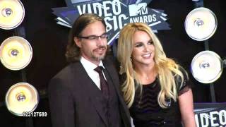 Britney Spears and Jason Trawick At The 2011 MTV VMA Red Carpet [upl. by Pomfret328]