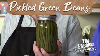 PICKLED GREEN BEANS  HowTo Pickle Green Beans for Tasty Snack [upl. by Nilrah]