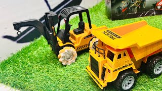 Remote control forklift vs remote Control dump truck Unboxing And Testing Vicky Rajput [upl. by Tumer496]