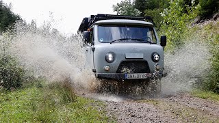 UAZ Buchanka Offroad durch die Karpaten  Teil 3 [upl. by Holms]