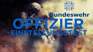 OFFIZIER WERDEN  Bundeswehr Offizier Eignungstest  Auswahlverfahren [upl. by Anidan]