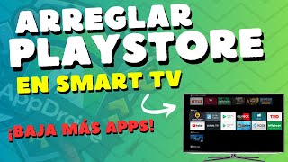 ✅Arreglar Play Store en Smart TV sin Android 2 MÉTODOS ÚNICOS [upl. by Ecnarf922]