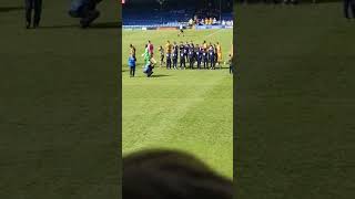 Here come the teams Southend Utd Vs Sutton Utd southendunited suttonunited football sufc [upl. by Shanahan]