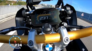 BMW R1250gs 2021 Top speed  MotoTopSpeed [upl. by Sidnala552]