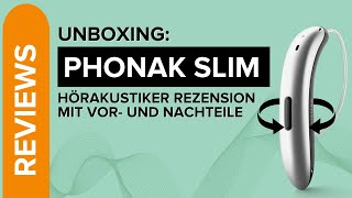 Unboxing amp Review Phonak Lumity Slim L90R Hörgerät  Entdecken alle Vor und Nachteile [upl. by Sarson708]