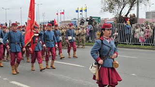 Desfile de la Compañía Histórica del Chacabuco [upl. by Sidell373]