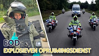 Politievlogger op bezoek bij de EOD  Explosieven Opruimingsdienst  Robot  bompak [upl. by Retsek]