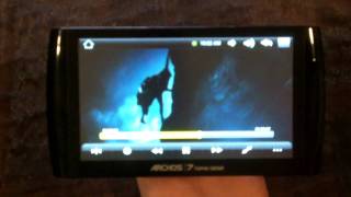 Archos 7 HT Home Tablet Android 15 Rooted with Google [upl. by Luapsemaj]