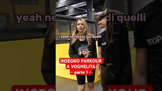 Insegno PARKOUR a VOGHELITA  parte 1 [upl. by Asiulana519]