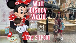 Orlando Florida Travel Vlog  EPCOT  Meeting the Princesses [upl. by Mayrim]