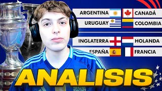 ¿QUIEN GANA LA COPA AMERICA ¿Y LA EUROCOPA ANALISIS DE LAS SEMIFINALES 2024 [upl. by Rocky457]